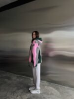 Emerald Rose Wave Panels