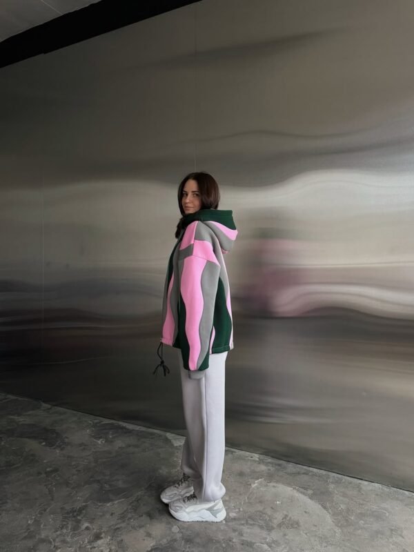 Emerald Rose Wave Panels