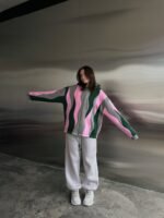 Emerald Rose Wave Panels