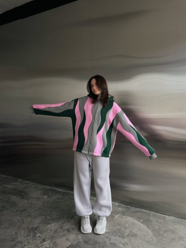 Emerald Rose Wave Panels